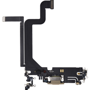 Dock Connector - Gold, for iPhone 14 Pro Max