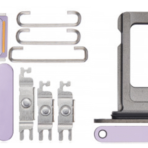 Keyset + Simcard Tray - Purple, For iPhone 14 Pro Max