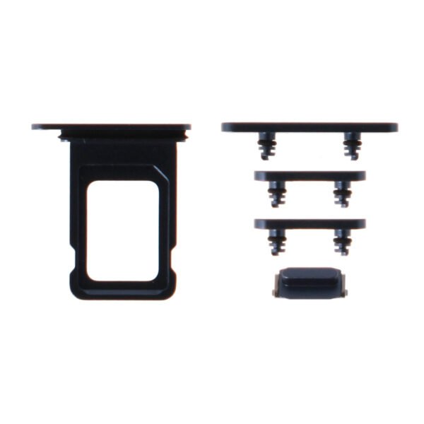 Keyset + Simcard Tray - Blue, For iPhone 14