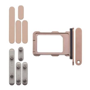 Keyset + Simcard Tray - Desert Titanium, For iPhone 16 Pro Max