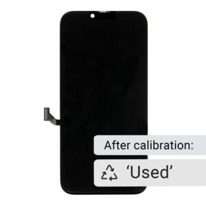 OLED (soft) Touchscreen (Pulled) with original Front Flex Cable ('Used' on >iOS18), For iPhone 14